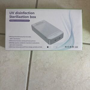 UV Disinfection Sterilization Box - White